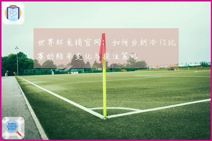 世界杯竞猜官网：如何分析冷门比赛的赔率变化与投注策略